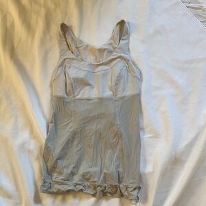Lululemon Athletica Light Gray Tank Top